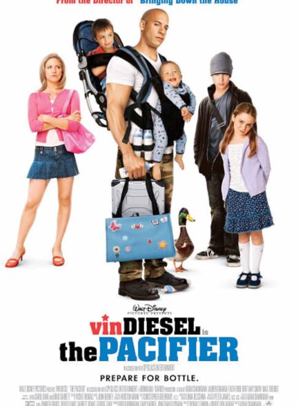 دانلود فیلم وقتی گروهبان پرستار بچه می شود The Pacifier 2005