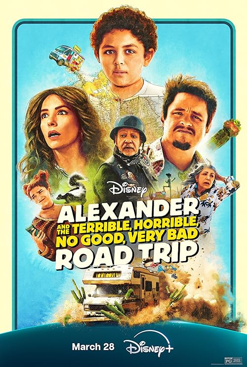 دانلود فیلم الکساندر و سفر وحشتناک، ‫افتضاح، ناگوار، خیلی بد Alexander and the Terrible, Horrible, No Good, Very Bad Road Trip 2025 MV5BNWRjMTRjMWItZDAzNC00M2I1LWI4N2MtNjA0NTc3MGE0NzQ0XkEyXkFqcGc@. V1 SX500