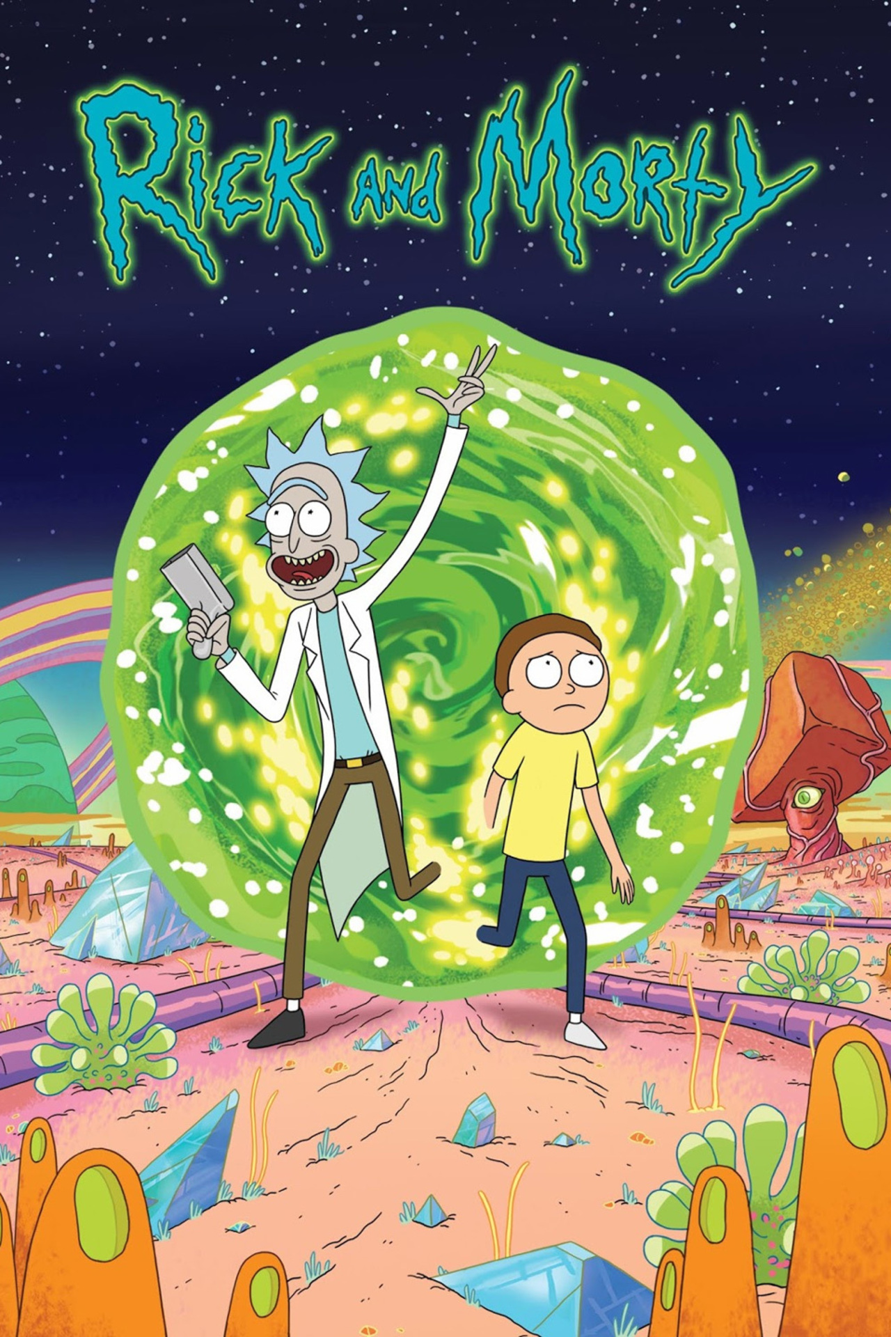 دانلود انیمیشن ریک و مورتی Rick and Morty 2013 MV5BZGQyZjk2MzMtMTcyNC00NGU3LTlmNjItNDExMWM4ZDFhYmQ2XkEyXkFqcGc@. V1