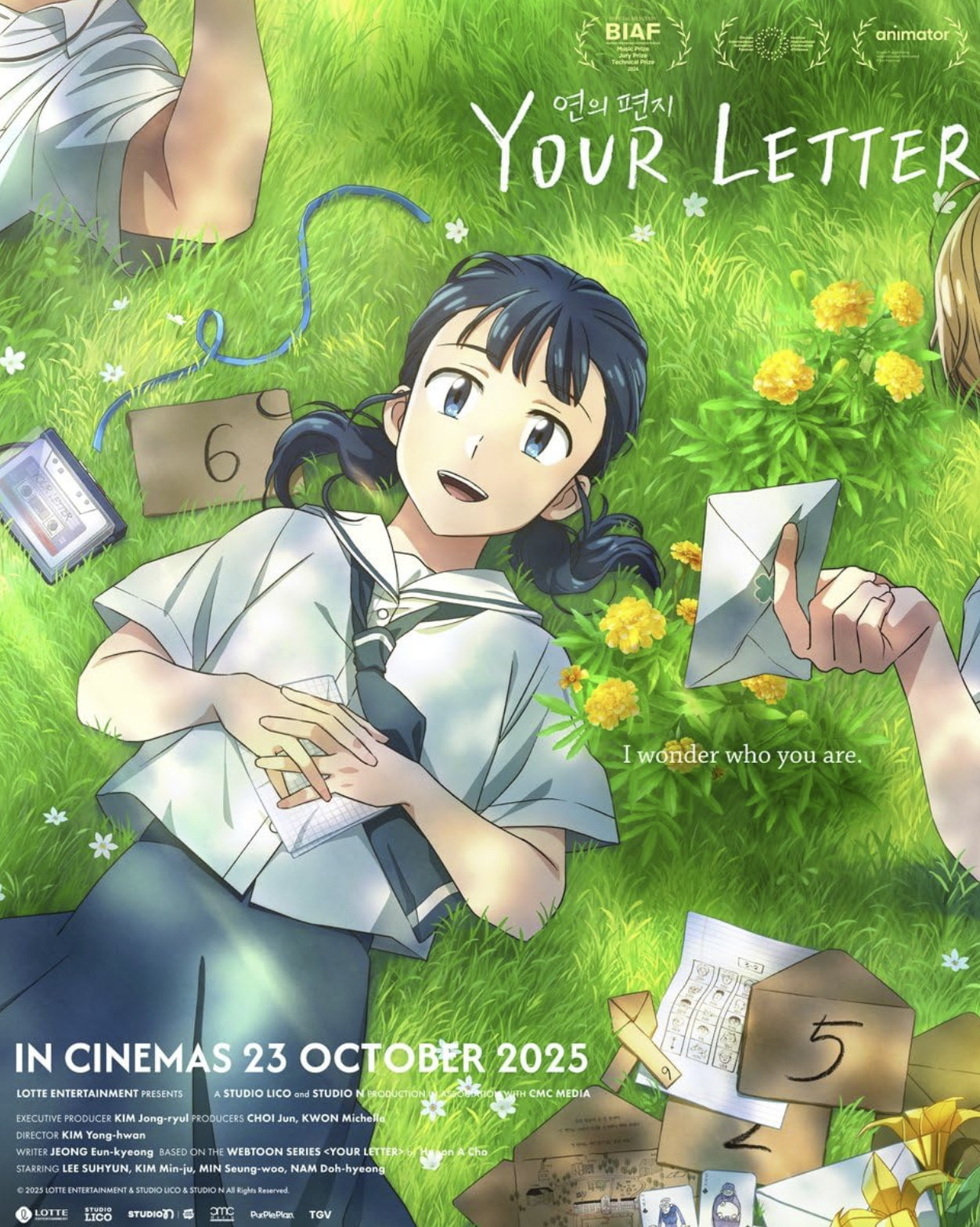 دانلود انیمیشن نامه تو Your Letter 2025