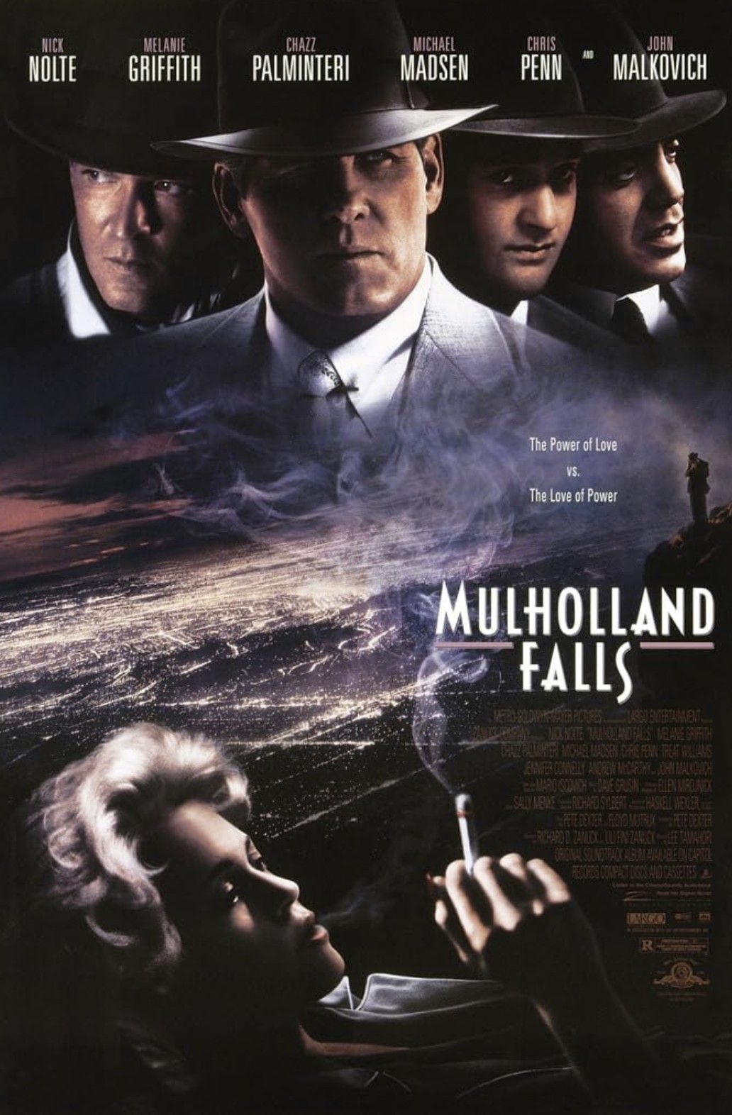 دانلود فیلم آبشارهای مالهالند Mulholland Falls 1996
