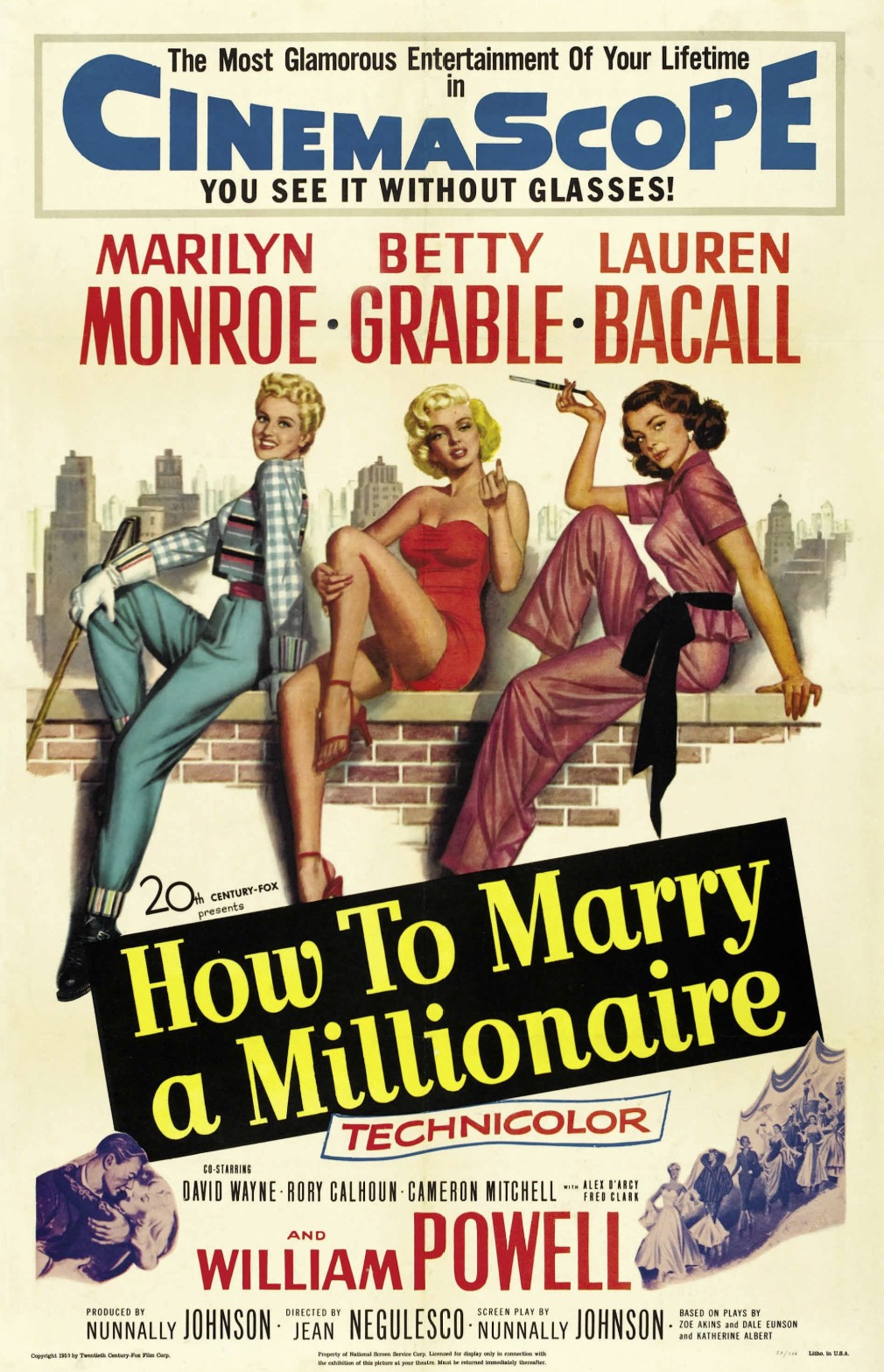 دانلود فیلم چگونه می‌توان با یک میلیونر ازدواج کرد| How to Marry a Millionaire 1953