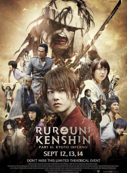 دانلود فیلم شمشیرزن دوره‌گرد: جهنم کیوتو Rurouni Kenshin Part II: Kyoto Inferno 2014